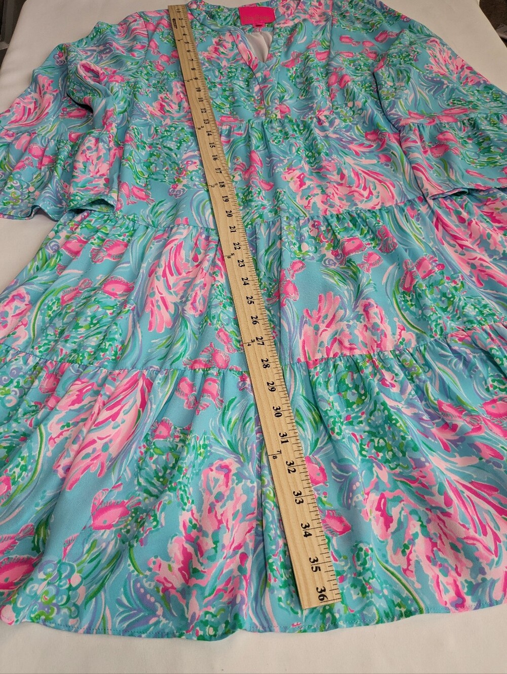 Lily Pulitzer Gabriel Dress Sz 10 - Picture 9 of 12